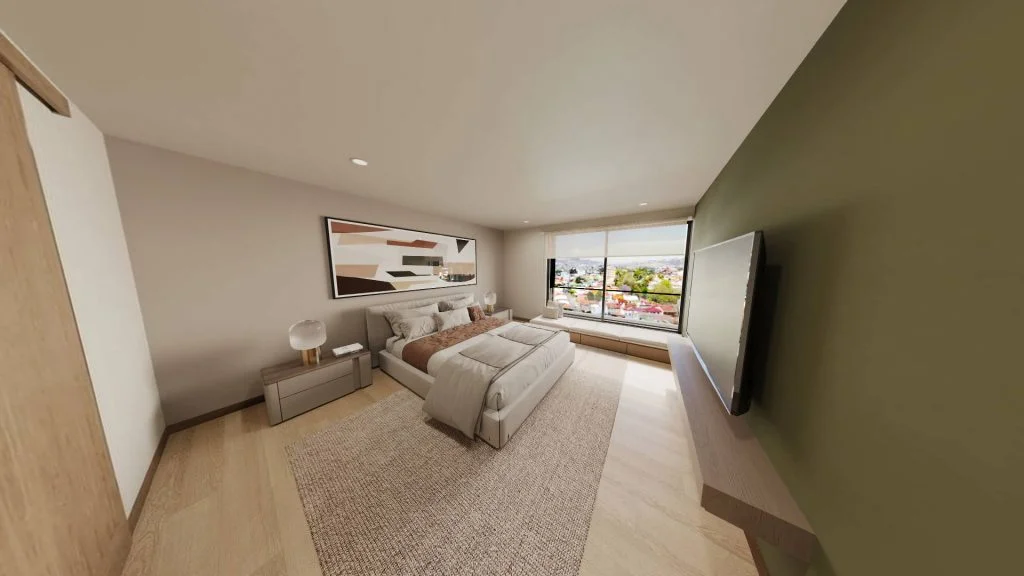 Habitación. Apartamento en venta en Silentia