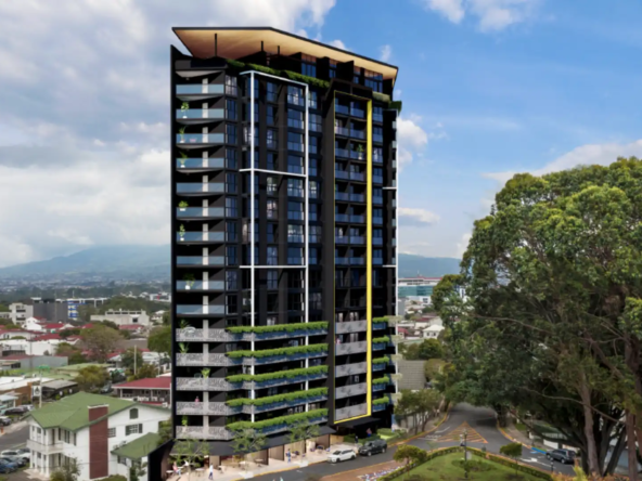 Fachada. Apartamentos en venta en SER, Escalante, San José.