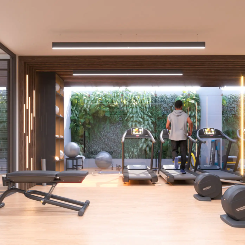 Gym. Apartamento en venta en Silentia