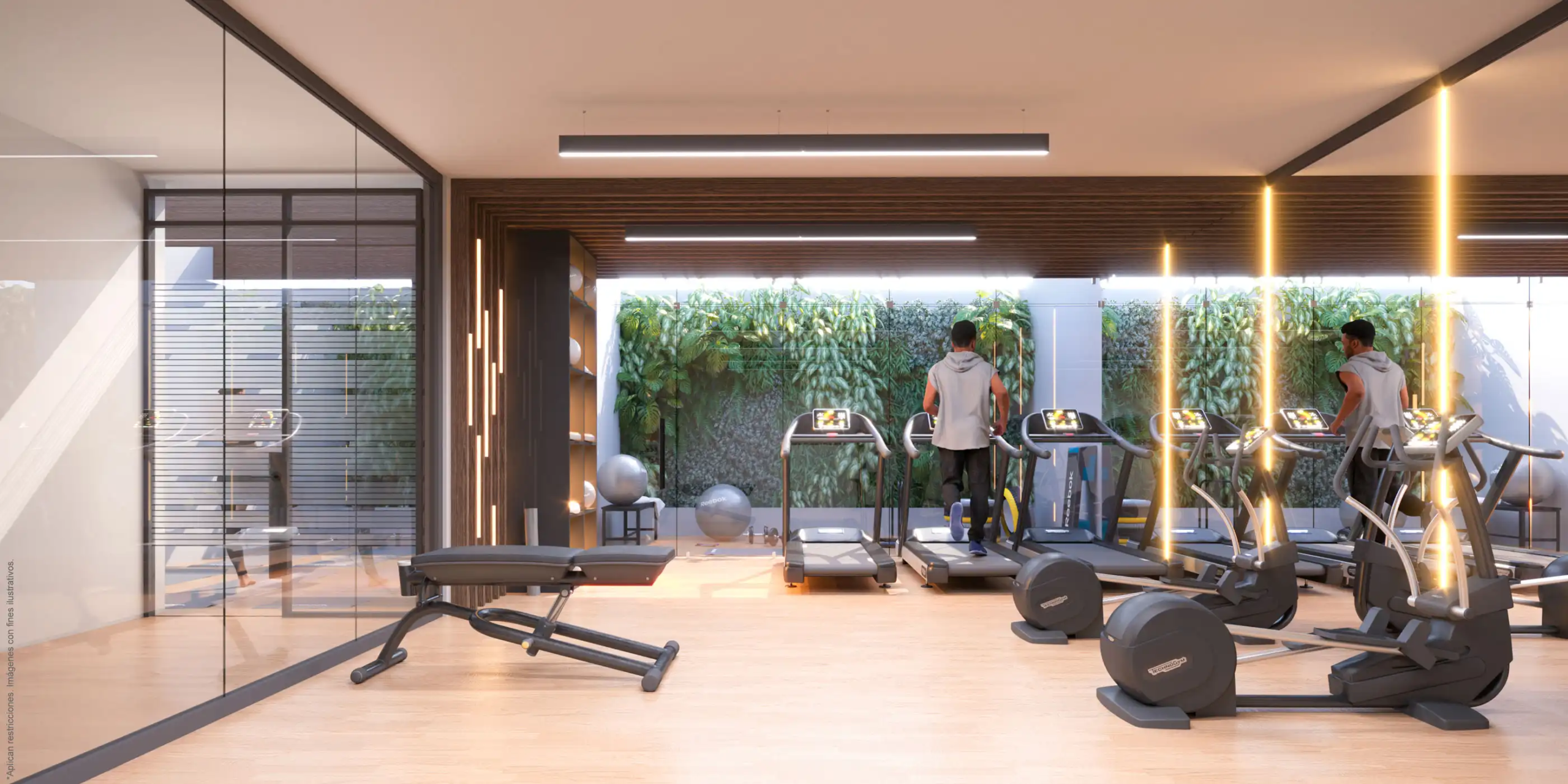 Gym. Apartamento en venta en Silentia