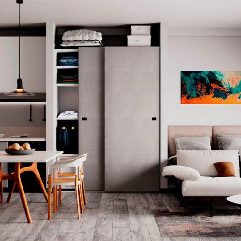 Estudio 1. Apartamentos en venta en SER, Escalante, San José.