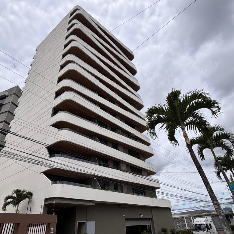 Fachada. Apartamentos en venta en Alterego Nunciatura, Rohrmoser, San José.