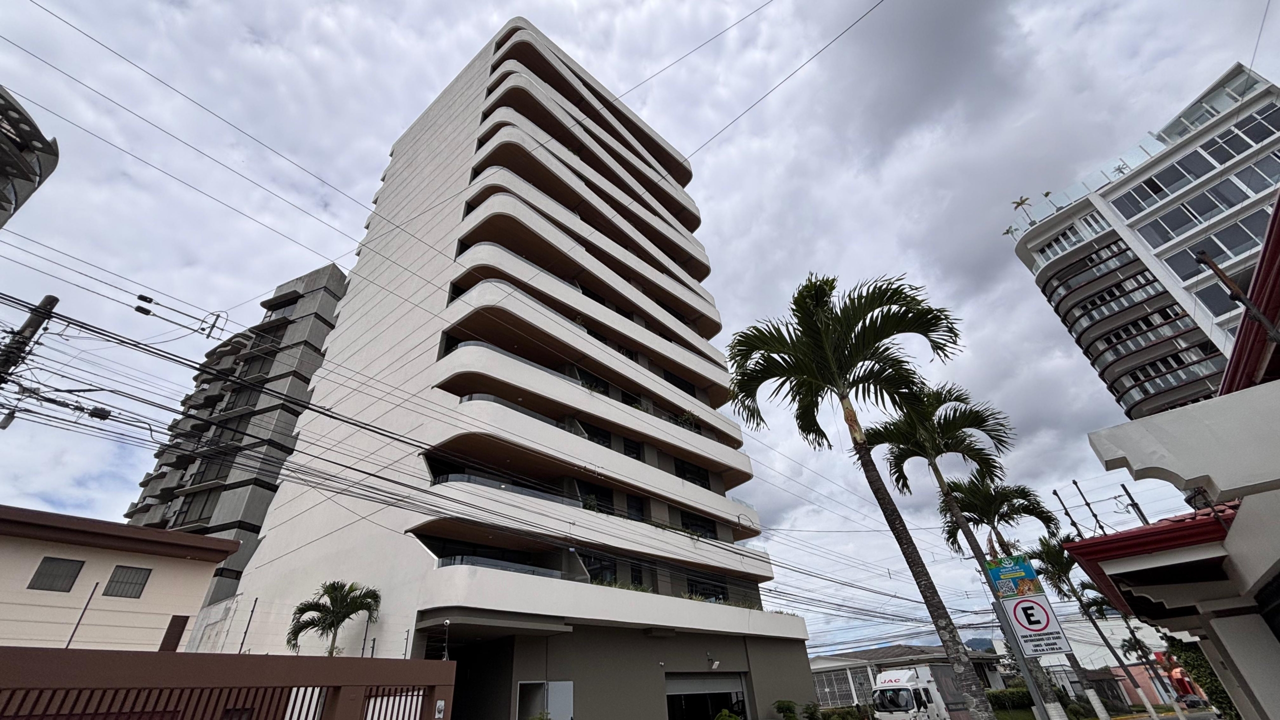Fachada. Apartamentos en venta en Alterego Nunciatura, Rohrmoser, San José.