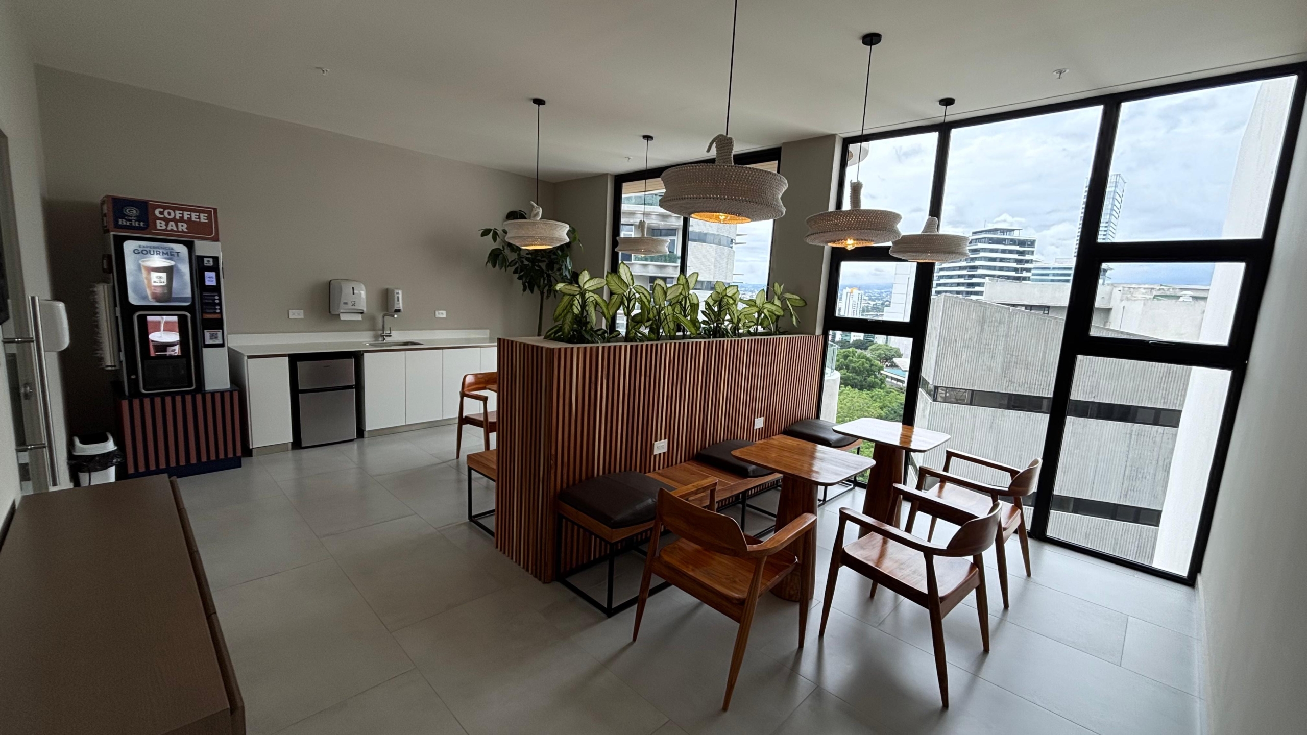 Co-working. Gym.Fachada. Apartamentos en venta en Alterego Nunciatura, Rohrmoser, San José.