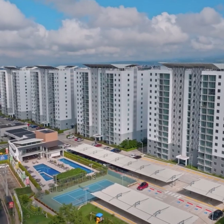 Fachada. Apartamento en alquiler en condominio ALTAMIRA, San Pablo, Heredia.