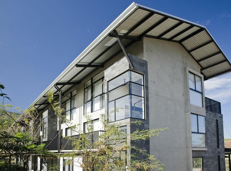 Fachada. Casa en venta en condominio. Río Oro, Santa Ana, San José.