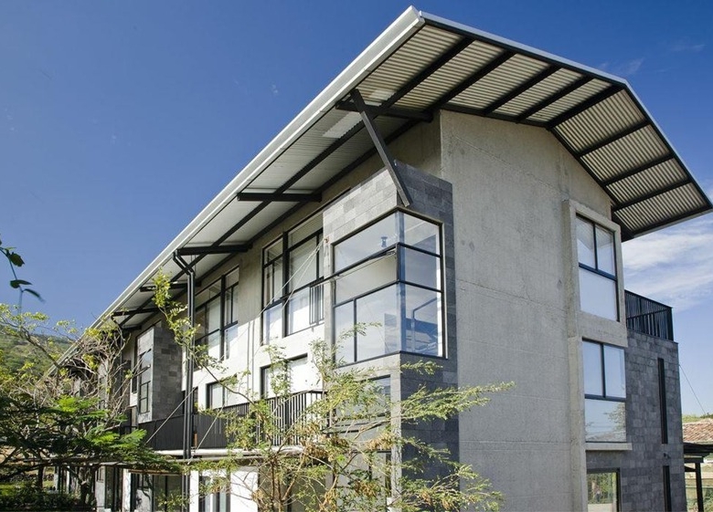 Fachada. Casa en venta en condominio. Río Oro, Santa Ana, San José.